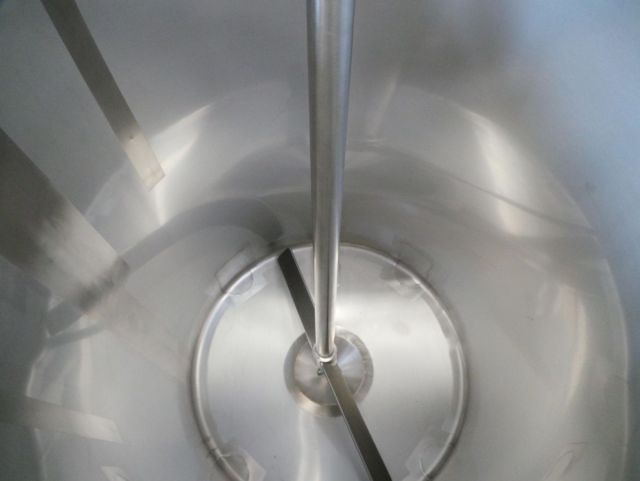 1 x 160L & 1 x 250L AISI 316; enkelwandig roestvrijstale mengtanks
