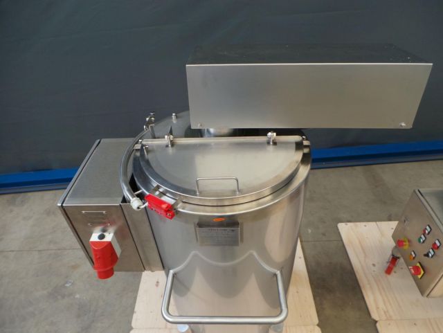 1 x 160L & 1 x 250L AISI 316; enkelwandig roestvrijstale mengtanks