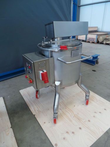 1 x 160L & 1 x 250L AISI 316; enkelwandig roestvrijstale mengtanks