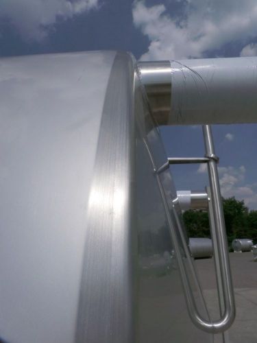 2 x 10m³ AISI304; roestvrijstalen fermentatie tanks; vertikaal; warmtewisselaar; geisoleerd