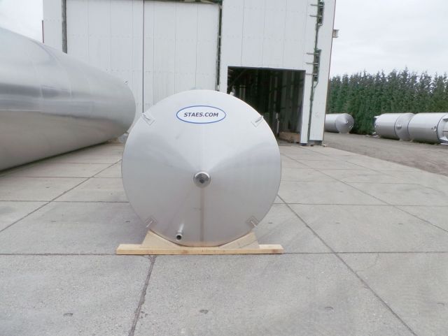 1 x 10.3m³ AISI304; CCT fermentatie tank; enkelwandig; sterk conisch op poten
