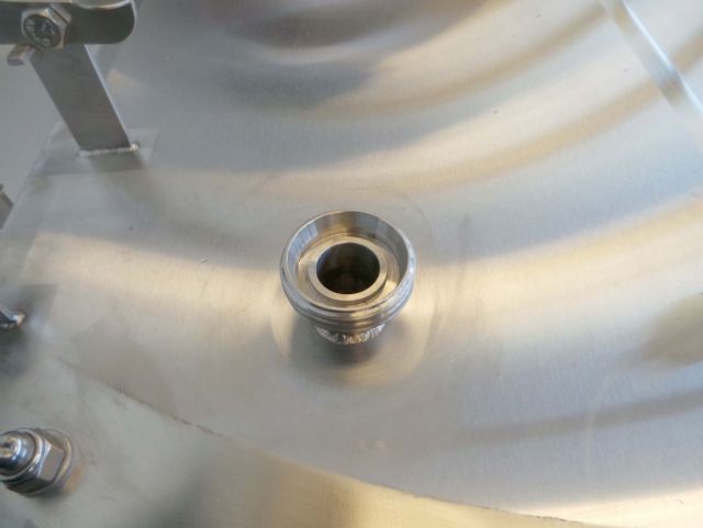 1 x 1.2m³ AISI304; roestvrijstalen mengtank