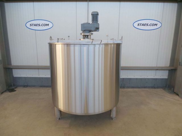 1 x 1.200L - 10 US bbl - 317 US gal - AISI304; stainless-steel mixing tank