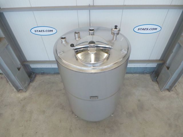 1 x 2.5m³ AISI304; stainless-steel insulated storage-tank