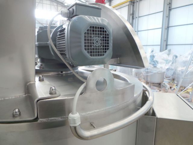 1 x 520L AISI304 chocolade mengtank; warmtewisselaar; isolatie; hopper