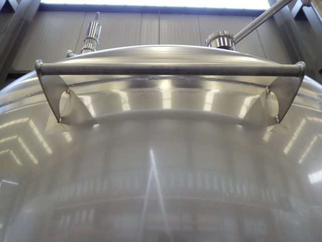 1 x 4.6m³ AISI304 BBT RVS druktank; PED CE TüV; 10% Rx