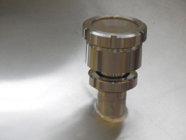 1 x 4.6m³ AISI304 BBT RVS druktank; PED CE TüV; 10% Rx