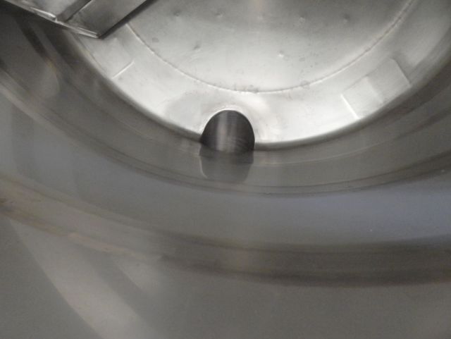 2 x 300L AISI304 chocolade mengtank; warmtewisselaar; isolatie