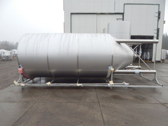 2 x 13m³ AISI304; CCT bier fermentatie tanks; PED CE TüV; 10% Rx