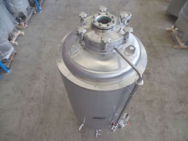 1 x 1m³ AISI304; CCT bier fermentatie tanks; PED CE TüV; 10% Rx