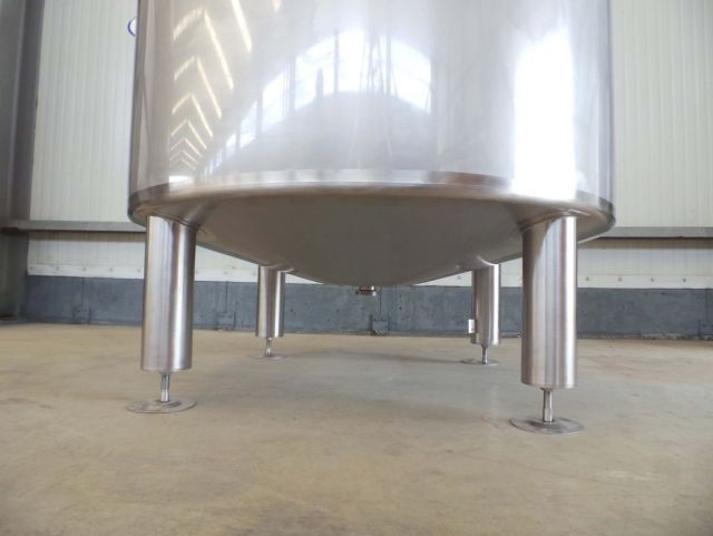 1 x 1.500L AISI304 RVS mengtank; vleugel roerwerk; isolatie