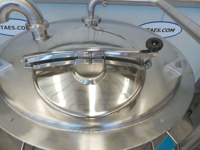 2 x 1.5m³; CCT bier fermentatie tanks; 0.5bar; isolatie; warmtewisselaar