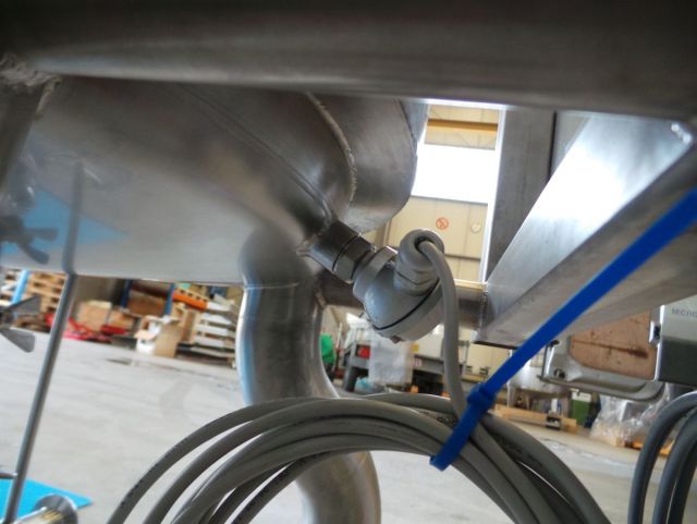 1 x 100L AISI316; Roestvrijstalen mengtank met sturingskast; geisoleerd; warmtewisselaar & 1 x 100L AISI316 enkelwandige tank