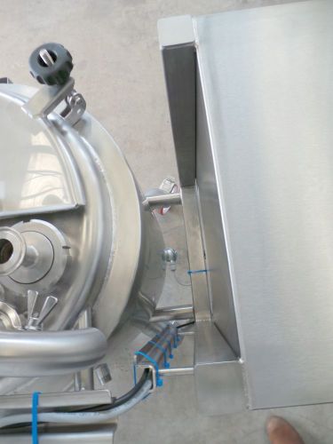 1 x 100L AISI316; Roestvrijstalen mengtank met sturingskast; geisoleerd; warmtewisselaar & 1 x 100L AISI316 enkelwandige tank