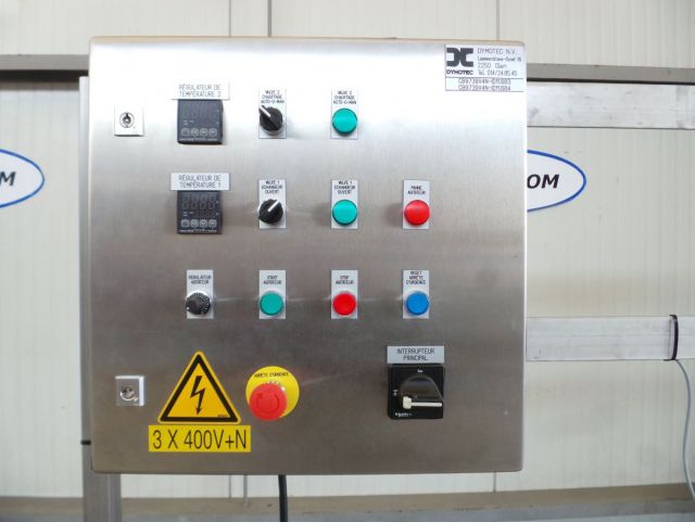 2 x 200L AISI316; Mischbehälter mit elektrische Steuerung; Isoliert; Wärmetauscher