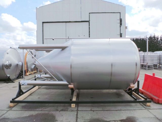 6 x 7,4m³ AISI304; CCT bier fermentatie tanks; PED CE TüV; 10% Rx