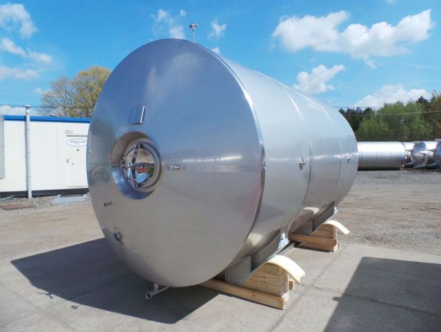 1 x 13.5m³ AISI304 BBT; heat-exchanger; insulation; 2 bar pressure innertank PED CE
