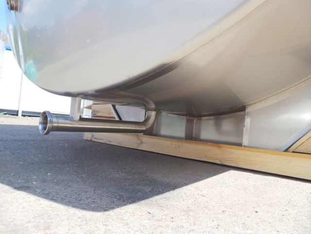 1 x 13.5m³ AISI304 BBT; warmtewisselaar; isolatie; 2bar druk op de binnentanks PED CE