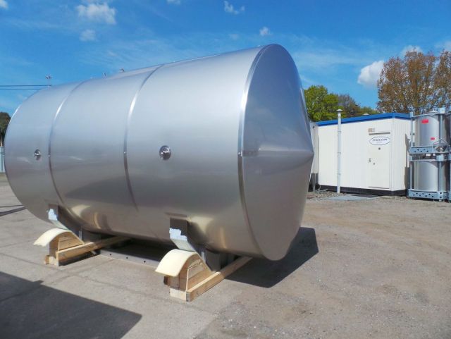 1 x 13.5m³ AISI304 BBT; warmtewisselaar; isolatie; 2bar druk op de binnentanks PED CE