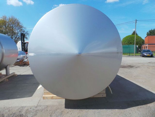 1 x 13.5m³ AISI304 BBT; warmtewisselaar; isolatie; 2bar druk op de binnentanks PED CE