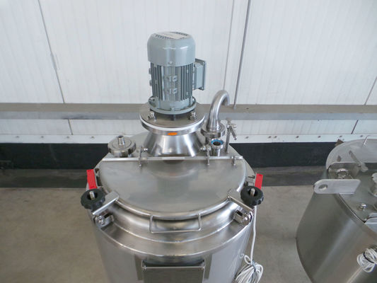 OR160840 - 1 x 100L AISI316; Roestvrijstalen mengtank; geisoleerd; warmtewisselaar & 1 x 120L; AISI304L; mengtank; schraaproerwerk; warmtewisselaar; isolatie