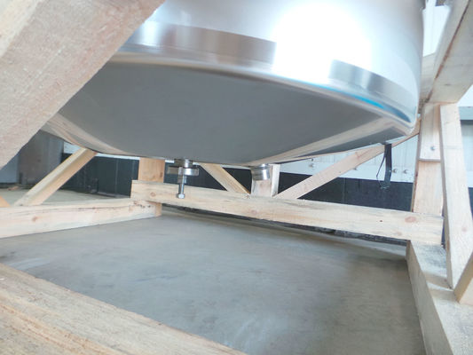 OR160840: 1 x 600L AISI316L stainless-steel mixing tank; gate agitator with scrapers; heat exchanger; insulation