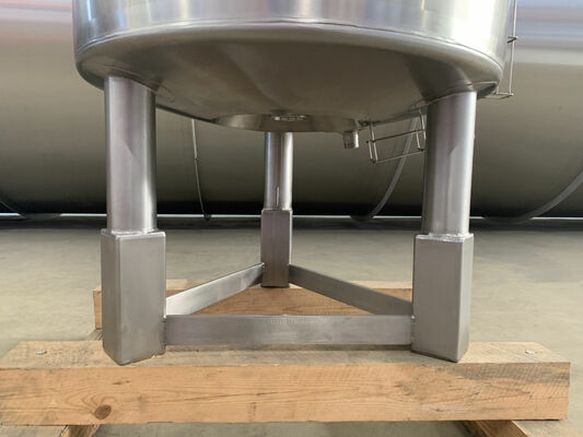 1 x Nieuwe roestvrijstalen verticale mengtank van 120L  in AISI316L