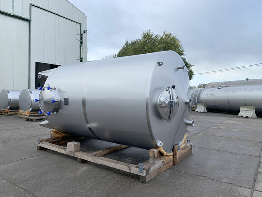 1 x Neuer vertikaler 1.330L Edelstahl AISI316L Lagertanks