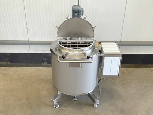 1 x New 300L stainless-steel AISI316L vertical mixing tank.