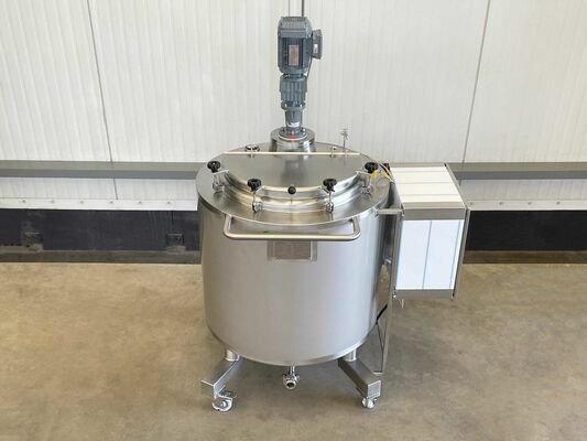 1 x New 300L stainless-steel AISI316L vertical mixing tank.