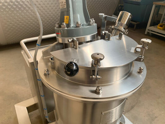 2 x Brand new 50L stainless-steel AISI316L vertical mixing tanks.