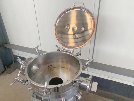 1 x Nieuwe roestvrijstalen verticale druktank van 150L in AISI316L