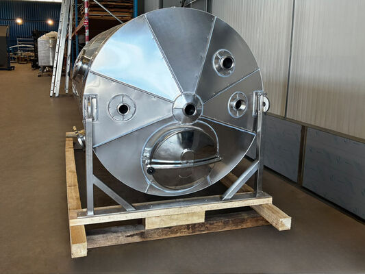 1 x Nieuwe 3.200 L geïsoleerde opslagtank in RVS AISI 316L