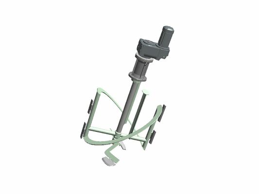 2 x Neuer vertikaler 3.300L Edelstahl-Mischbehälter aus AISI316L