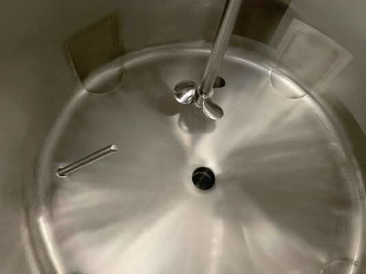 1 x Nieuwe roestvrijstalen verticale mengtank van 100L  in AISI316L
