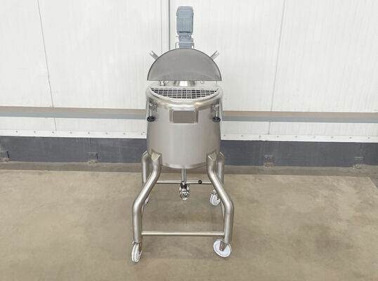 1 x New 150L stainless-steel AISI316L vertical mixing tank.