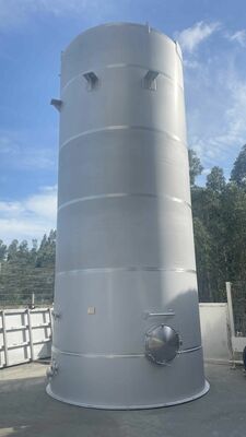 2 x Nieuwe roestvrijstalen verticale opslagtanks van 61.000L in AISI316L