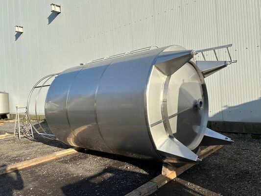 1 x Neuer vertikaler 15.300L Edelstahl AISI316L Lagertank