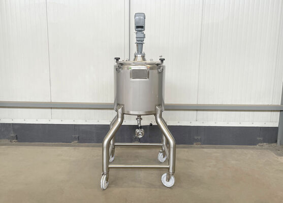 1 x New 150L stainless-steel AISI316L vertical mixing tank.