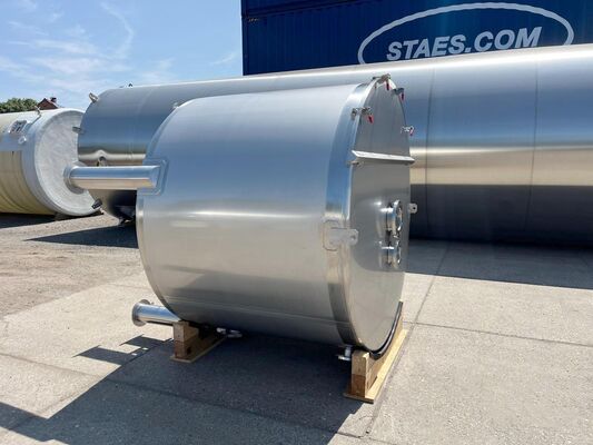 1 x Nouvelle cuve de stockage verticale en acier inoxydable AISI316L de 6.000L