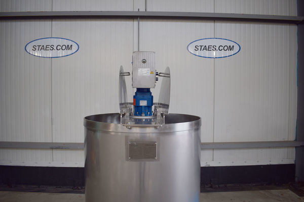 OR 161030 - 1 x AISI316 stainless-steel mixing tank with a capacity of 500L