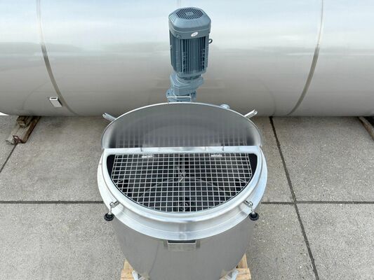 1 x New 1.000L stainless-steel AISI316L vertical mixing tank.