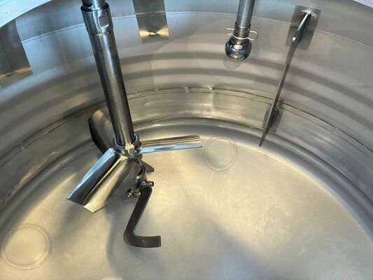 4 x Neuer vertikaler 850L Edelstahl-Mischbehälter aus AISI304L