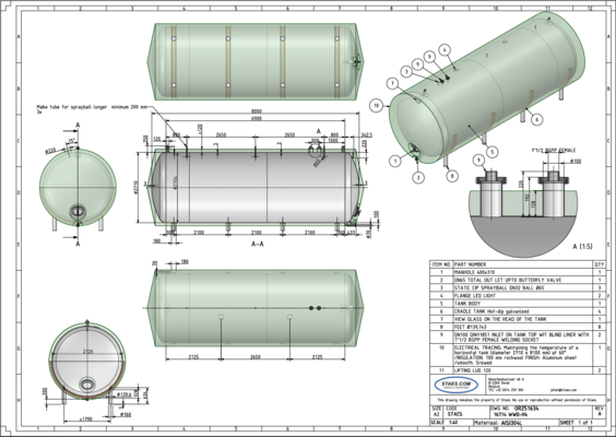 2 x cuves de stockage d'occasion en inox, verticales, de 41.000 L chacune, en acier inoxydable AISI 304L