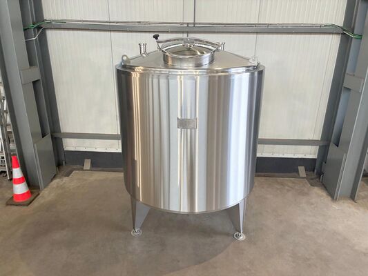 1 x Nouvelle cuve de stockage verticale en acier inoxydable AISI316L de 3.300L